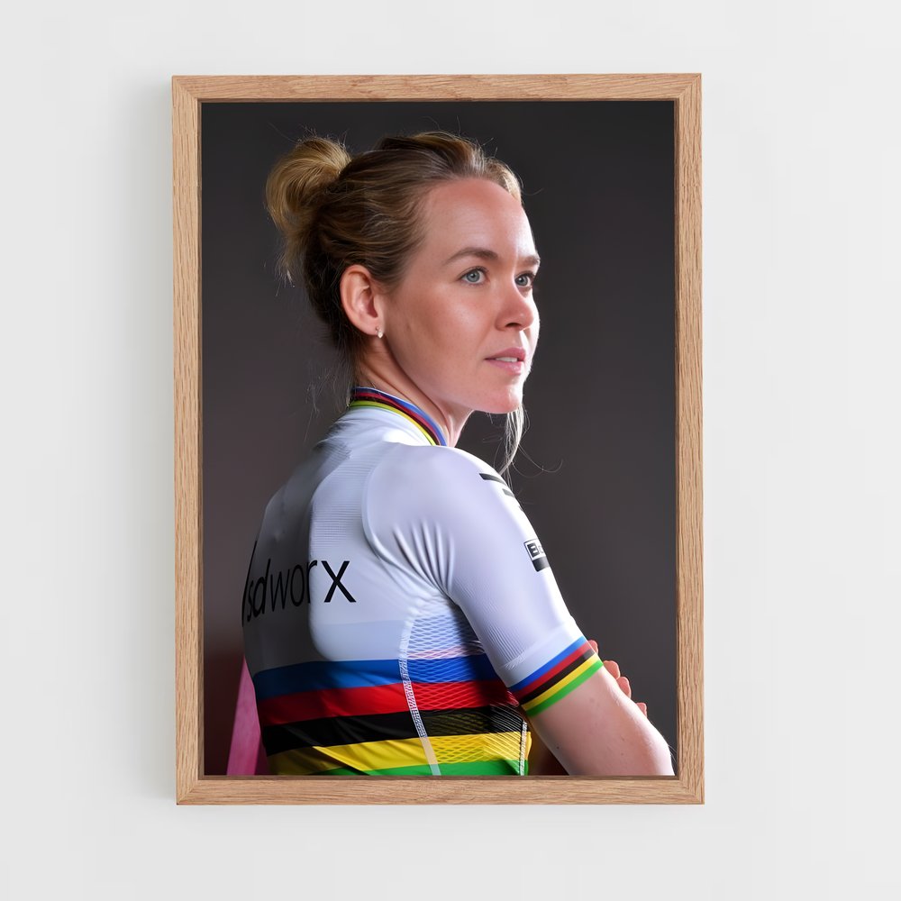 Poster Anna van breggen – affiche Cyclisme (vue 4)